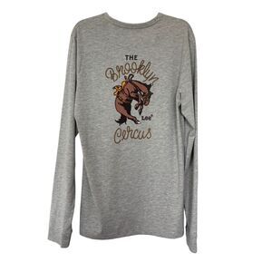 Lee x Brooklyn Circus Limited Edition NWT Men's Gray Long Sleeve Shirt Size M